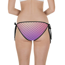 Load image into Gallery viewer, Pink and Purple Mermaid Life Reversible Bikini Bottom