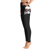 Load image into Gallery viewer, Born to Dive. Dive Deep Skull Leggings