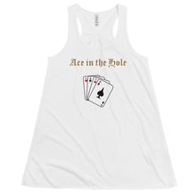 Load image into Gallery viewer, Custom Women's Flowy Racerback Tank (Ace in the Hole)