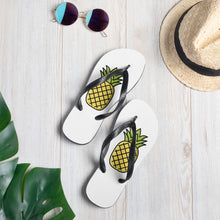 Load image into Gallery viewer, Just add Rum! Pineapple Flip-Flops