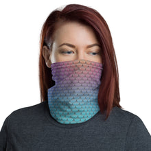 Load image into Gallery viewer, Blue and Purple Mermaid Neck Life Gaiter