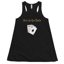 Load image into Gallery viewer, Custom Women's Flowy Racerback Tank (Ace in the Hole)