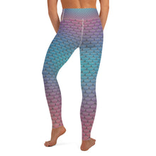 Load image into Gallery viewer, Blue and Purple Mermaid Life Leggings