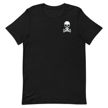 Load image into Gallery viewer, Freebooter Skull Mayhem & Madness Short-Sleeve Unisex T-Shirt
