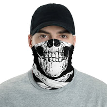 Load image into Gallery viewer, Freebooter Skull Neck Gaiter (Black)