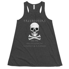Load image into Gallery viewer, Freebooter Skull Mayhem & Madness Flowy Racerback Tank