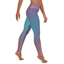 Load image into Gallery viewer, Blue and Purple Mermaid Life Leggings