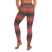 Load image into Gallery viewer, Black and Red Mermaid Life Leggings