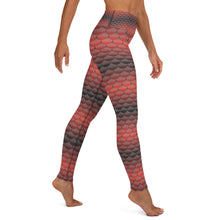 Load image into Gallery viewer, Black and Red Mermaid Life Leggings