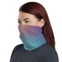 Load image into Gallery viewer, Blue and Purple Mermaid Neck Life Gaiter
