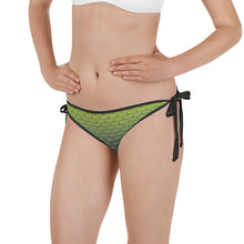 Load image into Gallery viewer, Green, Yellow, and Blue Mermaid Life Reversible Bikini Bottom