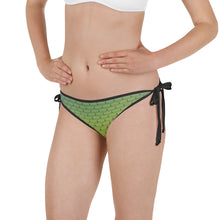 Load image into Gallery viewer, Green, Yellow, and Blue Mermaid Life Reversible Bikini Bottom
