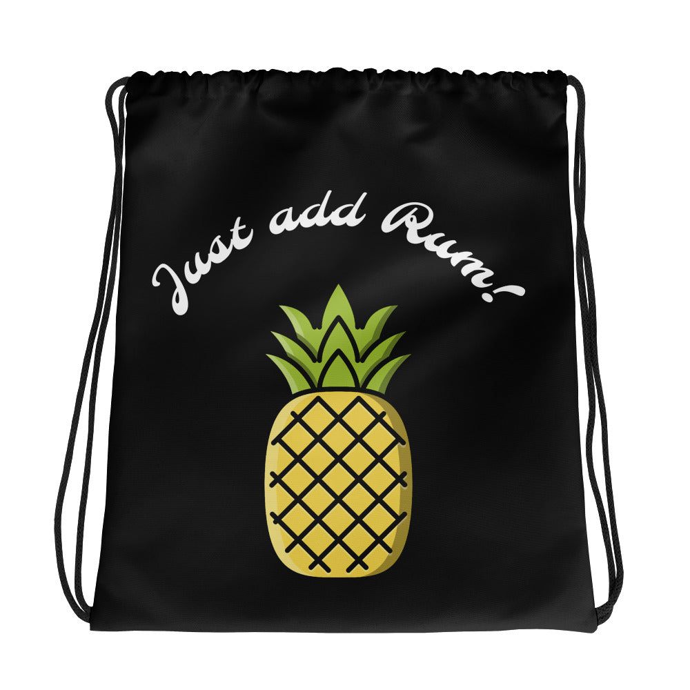 Just add Rum! Drawsting bag