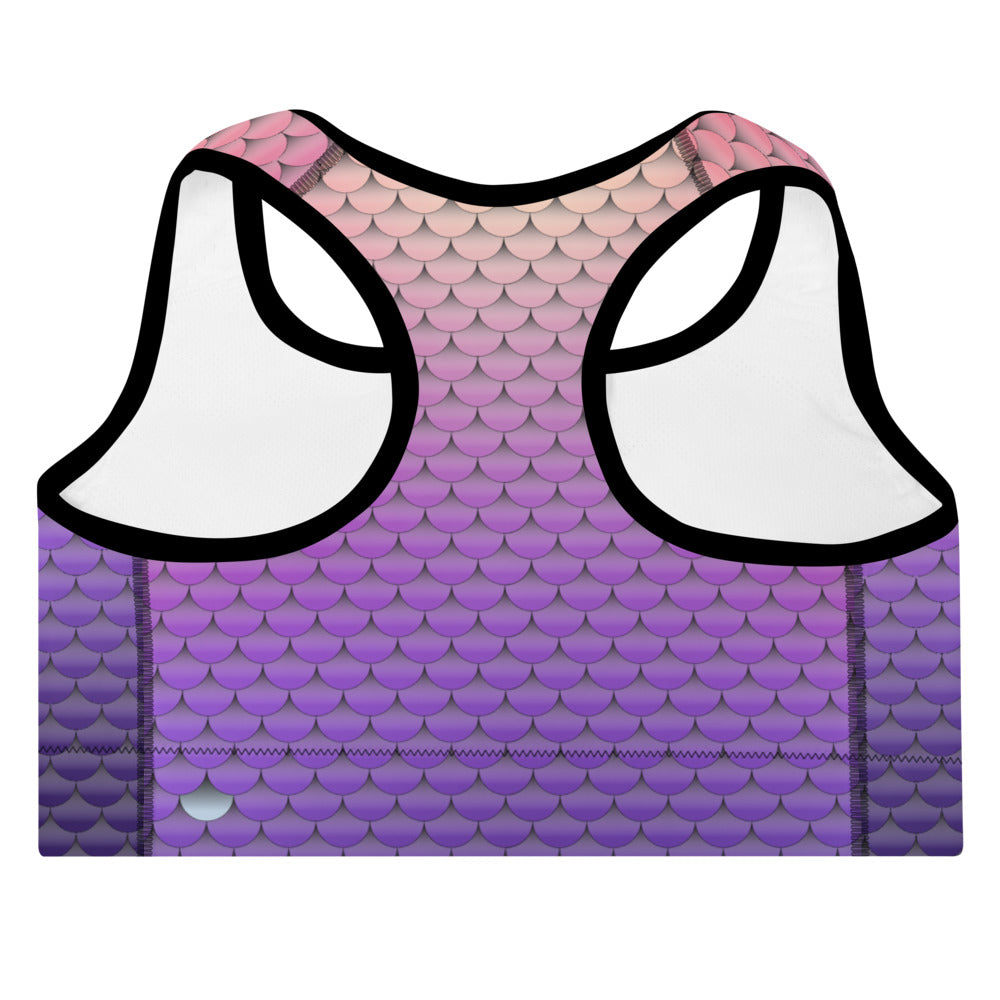 Pink and Purple Mermaid Life Sports Bra – Freebooter Supply