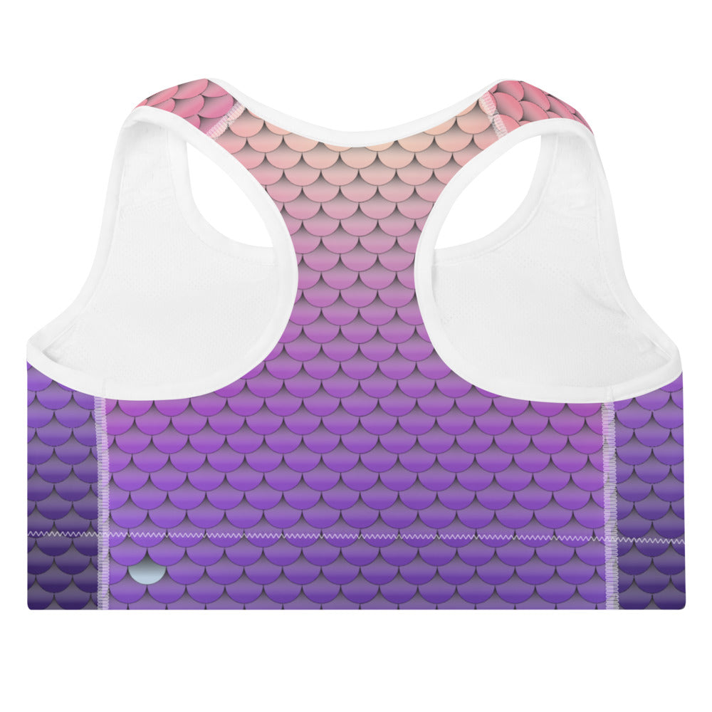 Pink and Purple Mermaid Life Sports Bra – Freebooter Supply