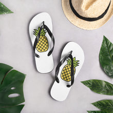 Load image into Gallery viewer, Just add Rum! Pineapple Flip-Flops
